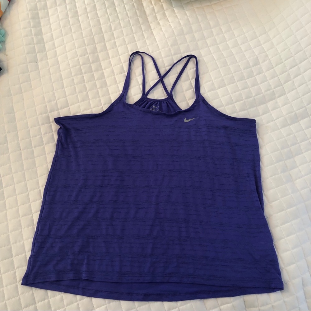 •Nike• purple tank